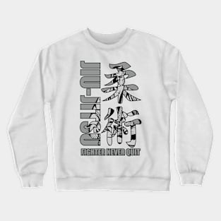 FIGHTER NEVER QUIT Crewneck Sweatshirt